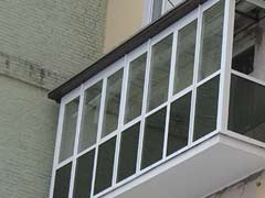 Распашные балконные рамы
